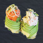 California Rolls Ryoumi Fleur Avocat &#40;saumon et crabe&#41;