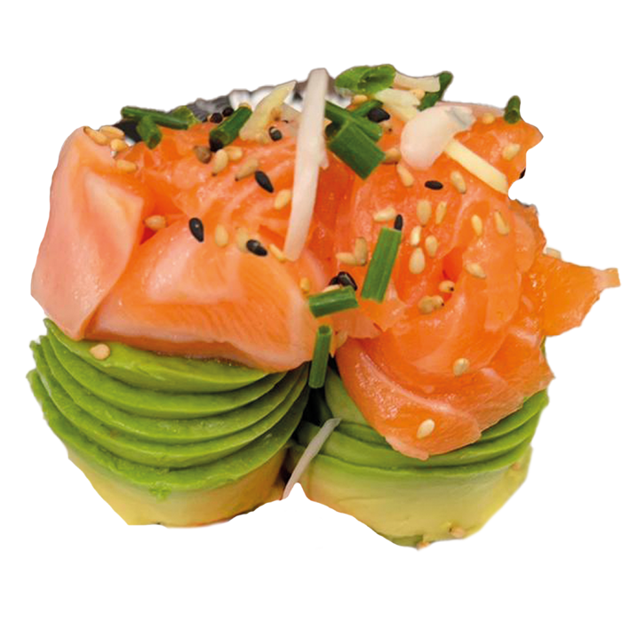 California Rolls Ryoumi Fleur Avocat &#40;saumon et saumon&#41;
